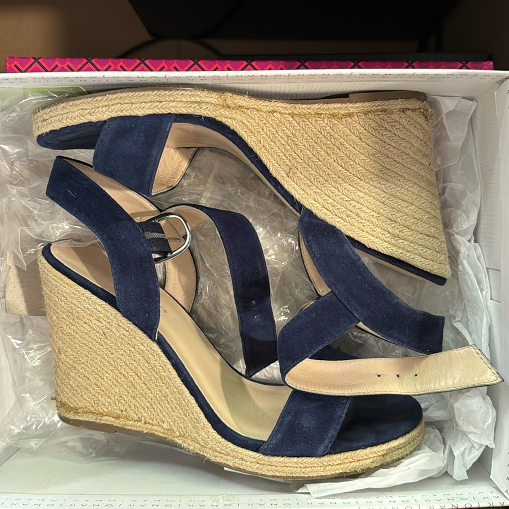 JONAK blue wedge